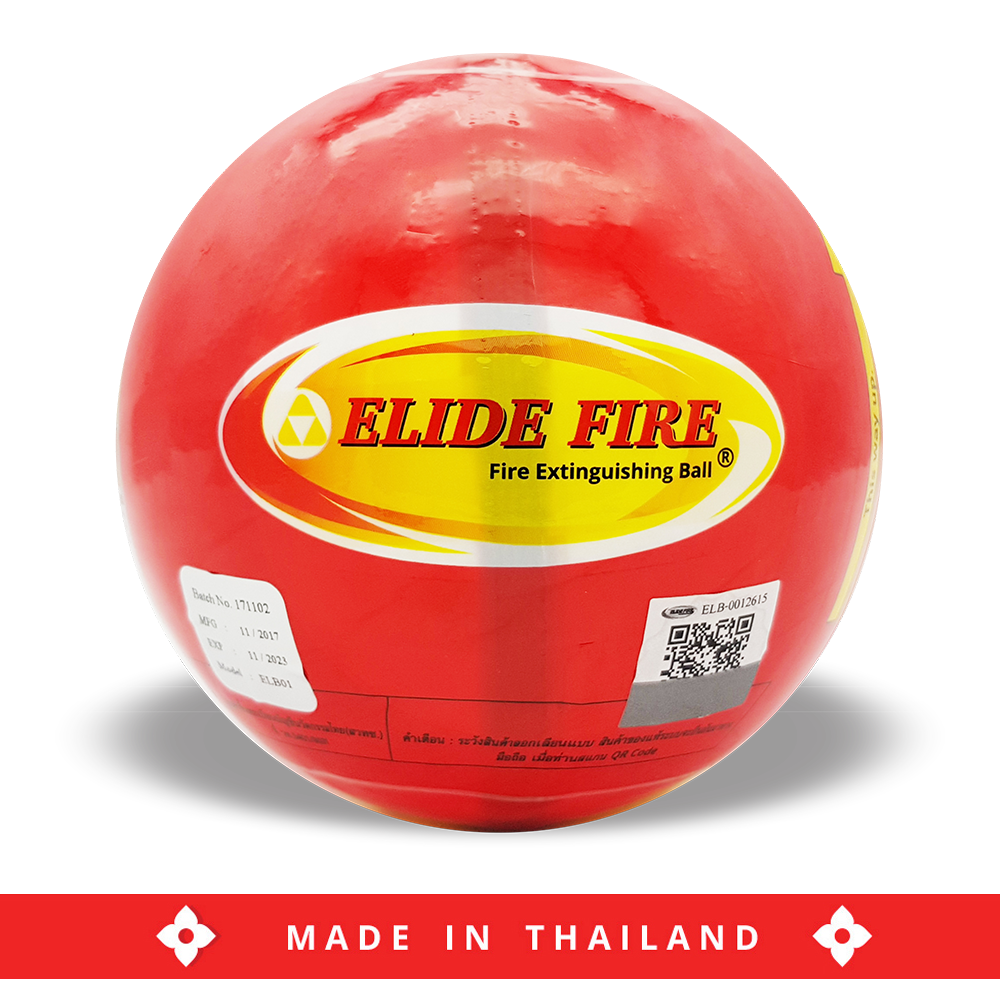 ELIDE FIRE® Automatic Fire Extinguishing Ball 1.3±0.2 Kg. SHOPPING